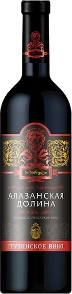 Вино Сихарули Алазанская Долина красное полусладкое  750 мл