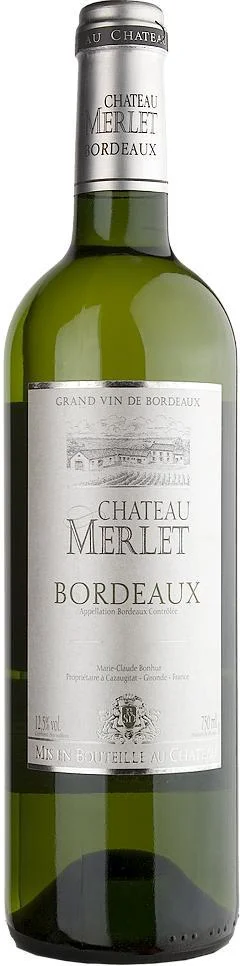 Вино Chateau Merlet  Шато Мерле, Бордо АОC, 2014 750 мл