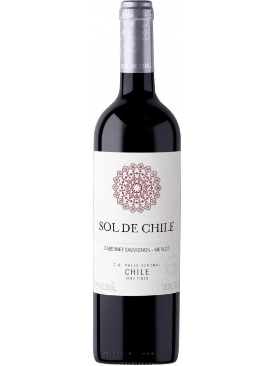 Вино Sol de Chile Cabernet Sauvignon-Merlot Valle Central DO  2023  750 мл