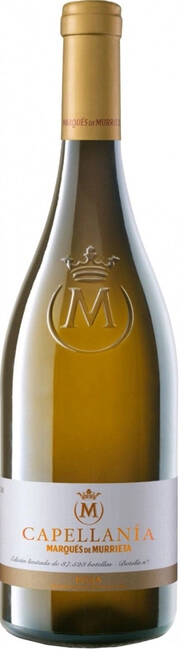 Вино  Marques de Murrieta Capellania   2016 1500 мл