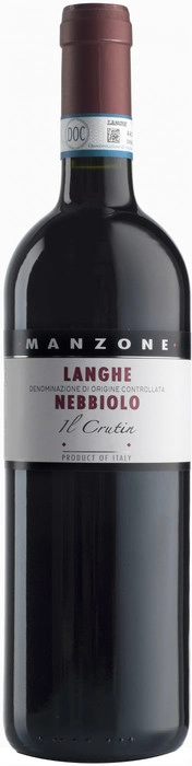 Вино Manzone Il Crutin  Nebbiolo  Langhe DOC  Манзонe Иль Крутин Неббиоло 2020 750 мл 13,5%
