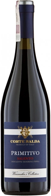 Вино Corte Balda Primitivo Salento IGT 2018 750 мл