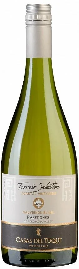 Вино Casas del Toqui Terroir Selection Gran Reserva Sauvignon Blanc Colchagua Valley DO  Казас дель Токи  Терруар Селекшн Гран Резерва Совиньон Блан 2015 750 мл