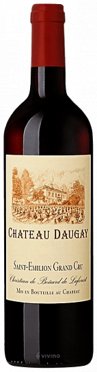 Вино  Château Daugay  Saint-Émilion Grand Cru    Шато Дуге. Сен-Эмилион Гранд Крю 2016  750 мл