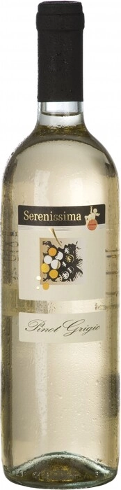 Вино Serenissima   Pinot Grigio IGT Пино Гриджио Серениссима  750 мл