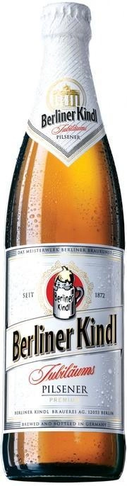 Пиво Berliner Kindl Jubilaums Pilsener Premium Берлинер Киндл Юбилейный Пилсенер Премиум 500 мл