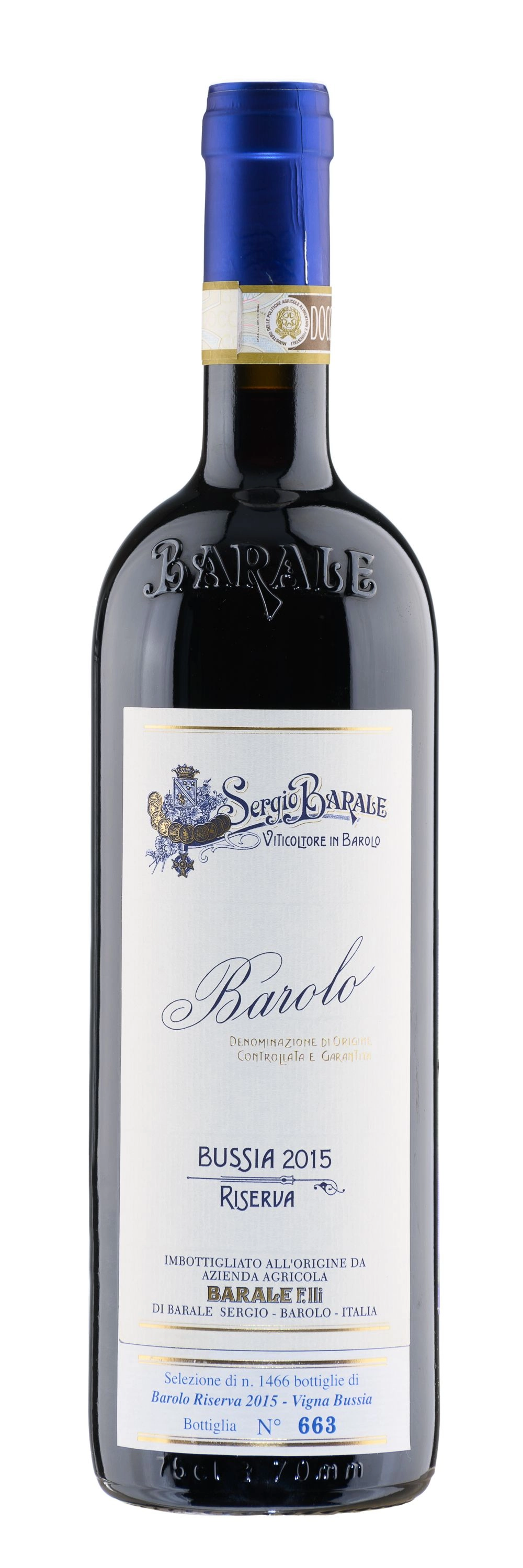 Вино Barale Fratelli Barolo Bussia Riserva 2015 750 ml