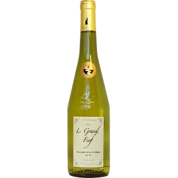 Вино Muscadet Sèvre et Maine sur lie АОС Le Grand Fief vieille vigne Мюскаде Севр э Мен cюр ли АОС Ле Гранд Фиф старая лоза 2017 750мл