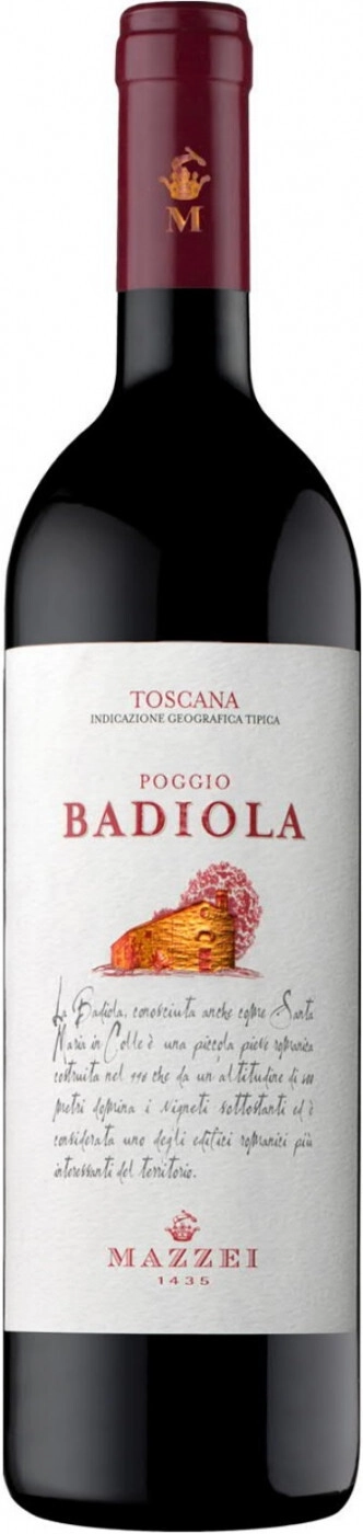 Вино Fonterutoli Poggio Badiola Toscana IGT  2019 750 мл
