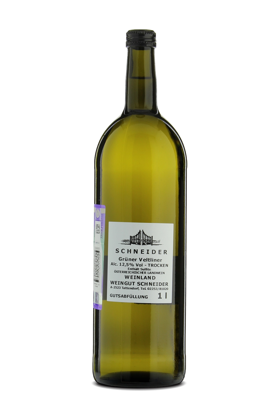 Вино Schneider Gruner Veltliner Шнайдер Грюнер Вельтлинер 2019  1000 мл