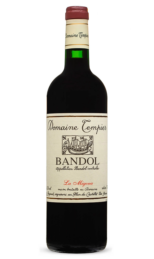 Вино  Domaine Tempier, La Migoua, Bandol  Домен Тампье, Ля Мигуа Руж 2015   750 мл