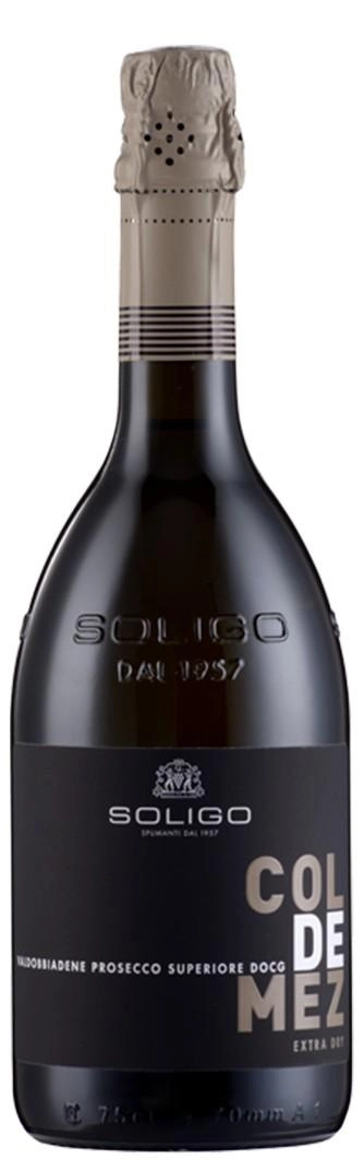 Игристое Вино Soligo Col de Mez Valdobbiadene Prosecco Superiore DOCG Extra Dry   750 мл