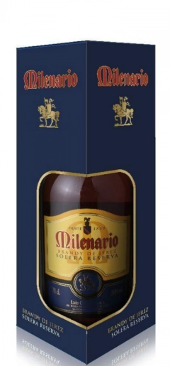 Бренди Luis Caballero Milenario Solera Reserva gift box 700 мл