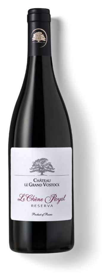 Вино  Chateau le Grand Vostock   Le Chene Royal  Reserva   Шато ле Гран Восток   Ле Шен Рояль  Резерва  750 мл  13,5 %