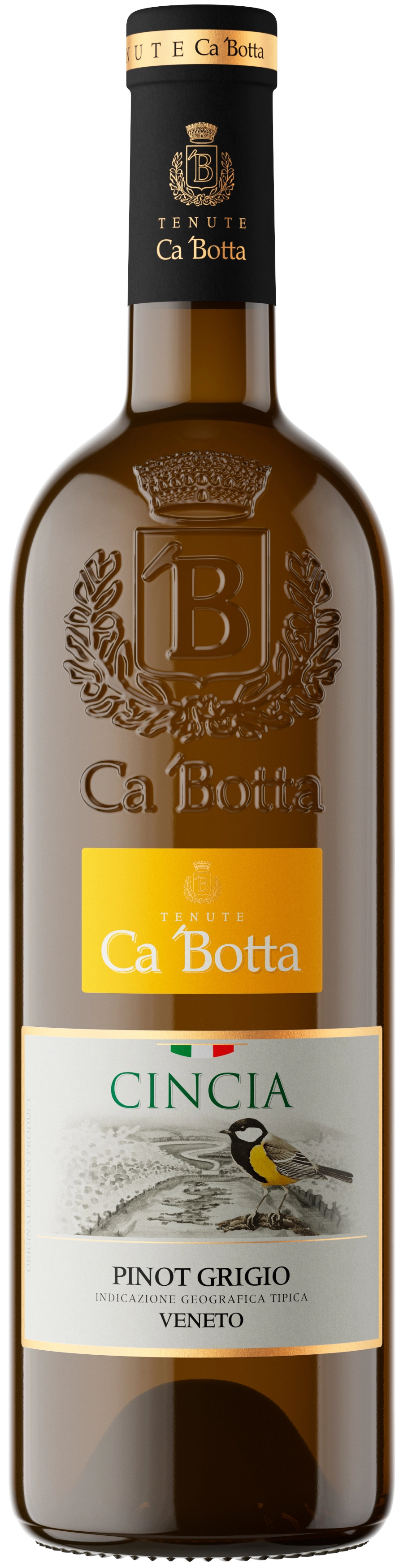 Вино Ca'Botta Cincia Pino Grigio IGT  2019 750 мл