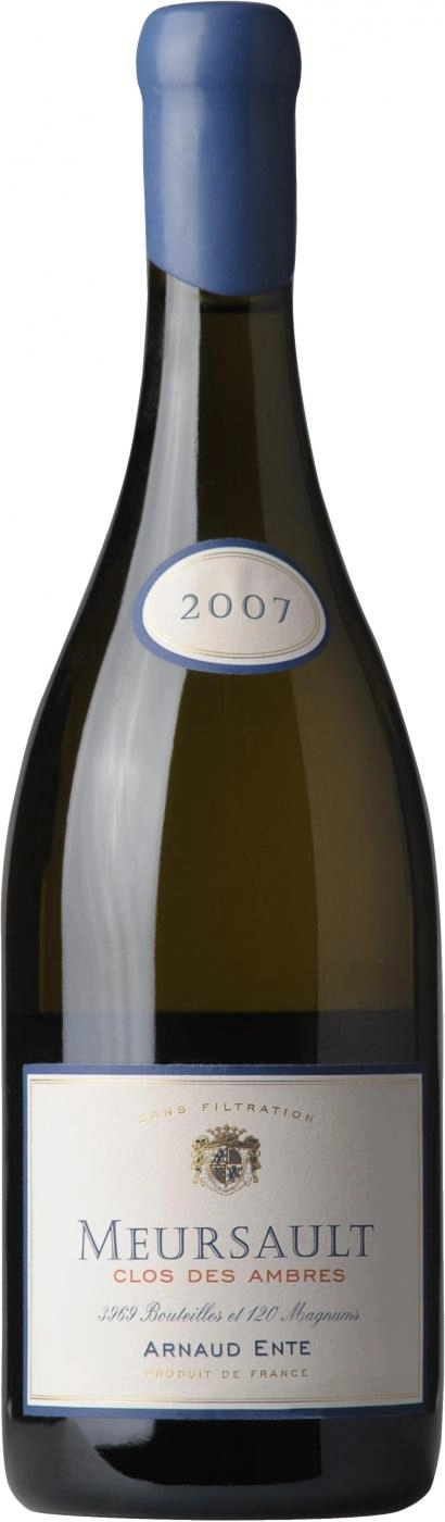 Вино Domaine Arnaud Ente, Meursault "Les Petits Charrons", Мерсо "Ле Пти Шаррон", 2007, 0.75 л