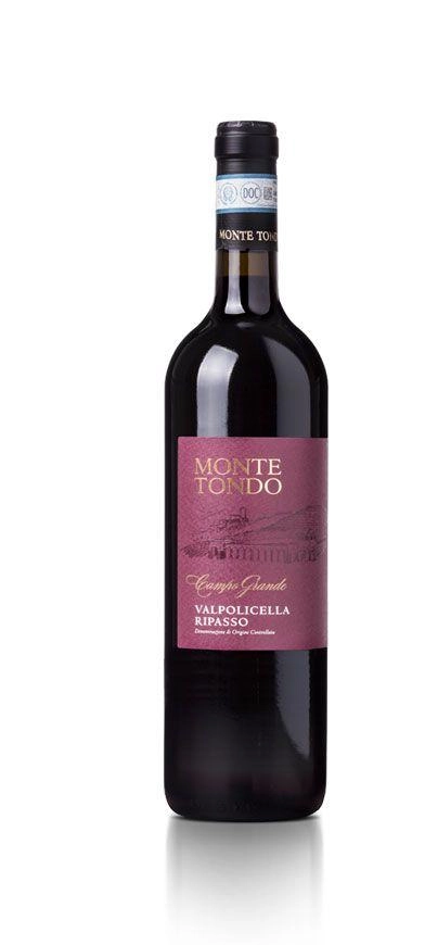 Вино Monte Tondo  Campo Grande   Ripasso della Valpolicella  Superiore  Монте Тондо  Кампо Гранде  Рипассо делла Вальполичелла  2016  750 мл