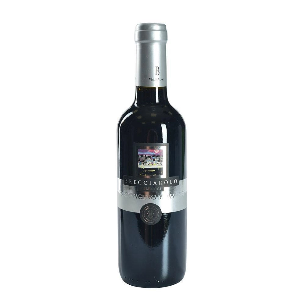 Вино Velenosi Brecciarolo Piceno Rosso Superiore DOC Веленози Бреччароло Пичено Россо Супериоре 2016  375 мл