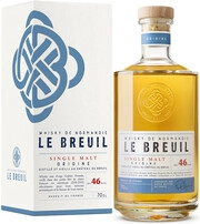 Виски Le Breuil Single Malt Origine gift box 700 мл 46%