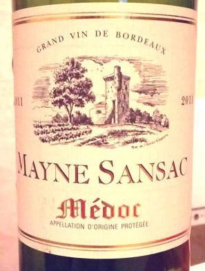 Вино  Mayne Sansac red dry   750 мл