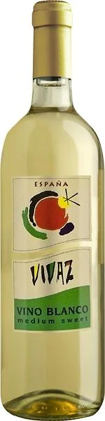Вино Vina Ginesa Reservasи  Vivaz Blanco Medium Sweet   Вивас белое полусладкое 0,75