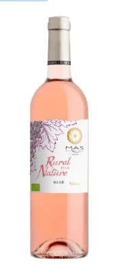 Вино  Jean-Claude Mas Organic Wines Rural par Nature  Rosé Bio  Жан Клод  Мас Органик Вайнс Рурал пар Натур  Розе  БИО  750 мл