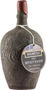 Вино Гранели Мукузани Мамули в глиняном кувшине 2007 750 мл