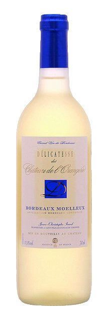 Вино Chateau de l'Orangerie Delicatesse Bordeaux Moelleux AOC  2014 750 мл