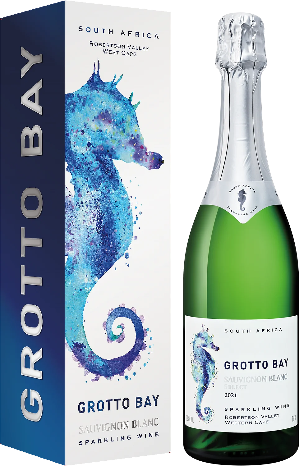 Вино Goedverwacht Family Wines Grotto Bay Sauvignon Blanc Select Robertson Valley gift box 2025 750 мл 13%