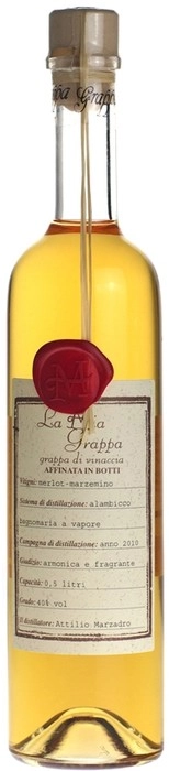 Граппа  La Mia Grappa Affinata in botti  Marzadro  Л 500 мл