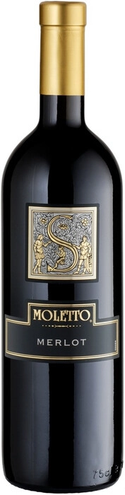 Вино Moletto Merlot Piave DOC  Молетто Мерло 750 мл