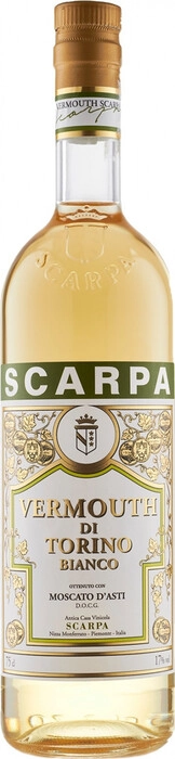 Вермут Scarpa Vermouth Di Torino Bianco  750 мл