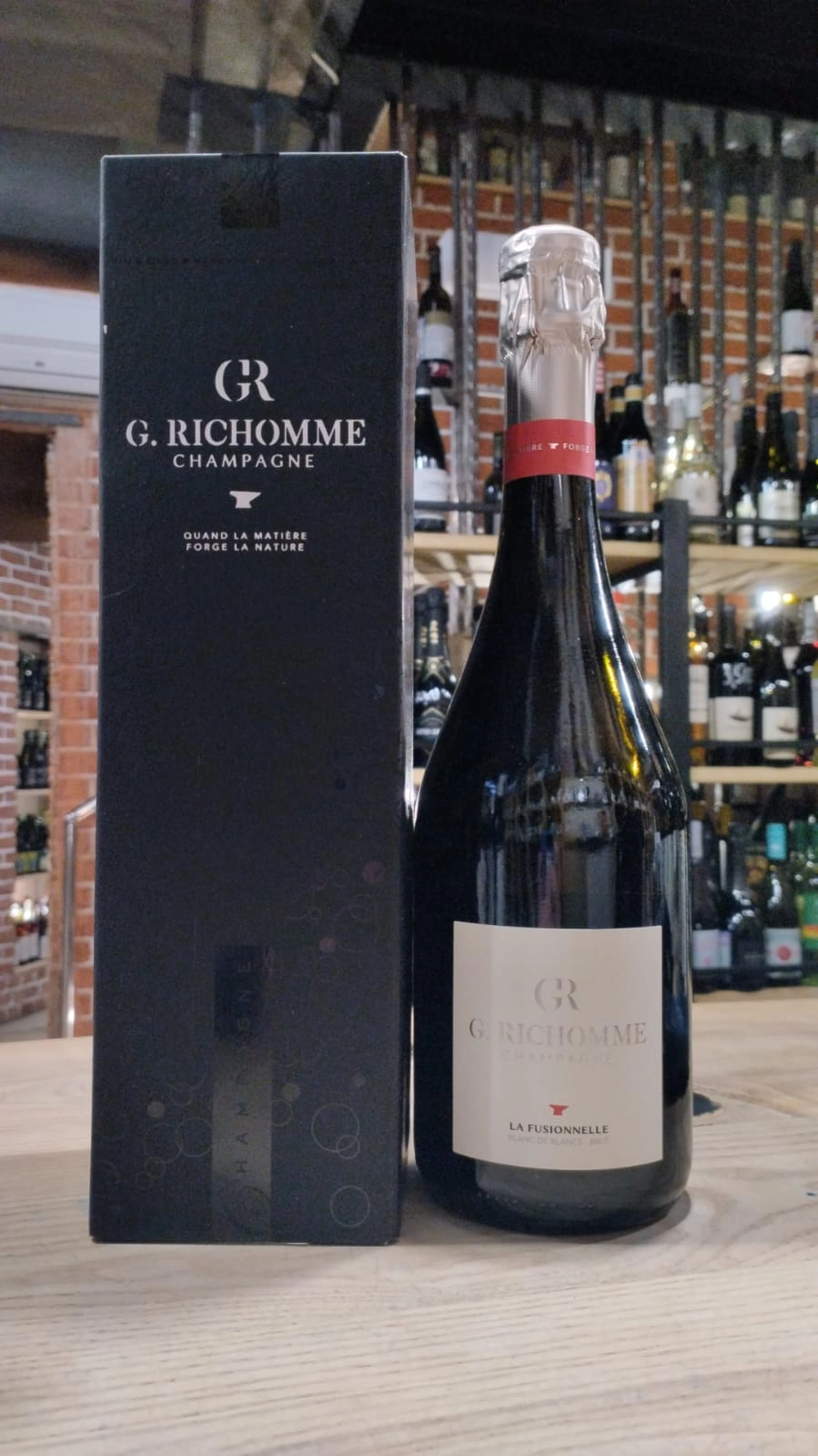 Шампанское G.RICHOMME La Fusionnelle  gift box  750 мл  12%