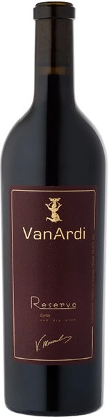 Вино Van Ardi  Red Dry Wine Reserve Ван Арди  Резерв Сира  Красное сухое  2018 750 мл