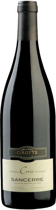 Вино Cirotte Domaine La Croix St-Laurent Rouge  Sancerre AOC   2016 750 мл