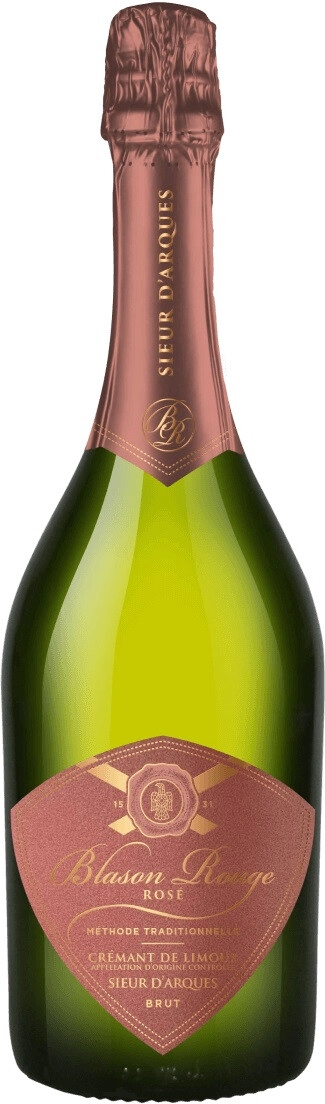 Игристое вино Sieur d'Arques Blason Rouge Rose Brut Cremant de Limoux AOC  750 мл  