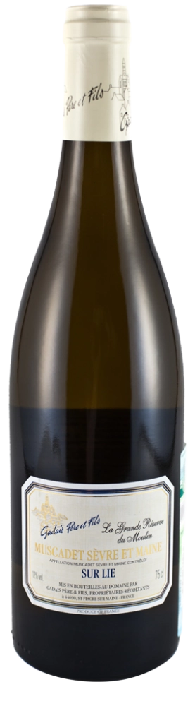 Вино Muscadet Sevre et Maine La Grande Reserve du Moulin Мюскаде Севр э Мэн Ля Гранд Резерв дю Мулен 2017 750 мл