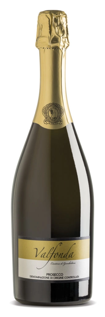 Игристое вино Cantina di Gambellara DOC Prosecco Valfonda Extra Dry  750 мл