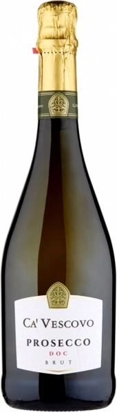 Игристое вино Zonin Ca’ Vescovo Prosecco Brut  2022  750 мл 11%
