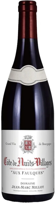 Вино Domaine Jean-Marc Millot  Cote de Nuits-Villages  Aux Faulques  AOC   2020 750 мл   13%