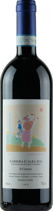 Вино Roberto Voerzio  Barbera d'Alba  Il Cerreto DOC  Роберто Воерцио  Барбера д'Альба  Иль Черрето 2016 750 мл