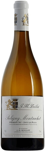 Вино Domaine J.M. Boillot  Puligny-Montrachet Premier Cru  Sous le Puits   2018 750 мл 13%