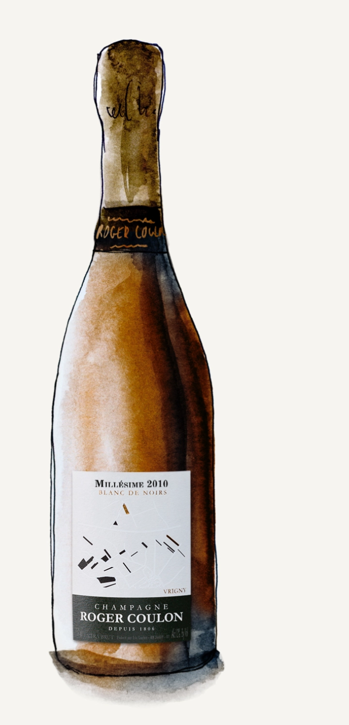 Шампанское Roger Coulon  Millesime Blanc de Noirs Premier Cru 2013 750 мл 12%