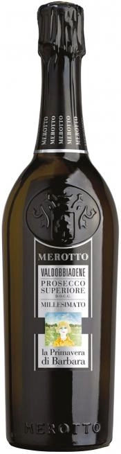Игристое вино Merotto La Primavera di Barbara Valdobbiadene Prosecco Superiore DOCG  2021 1500 мл