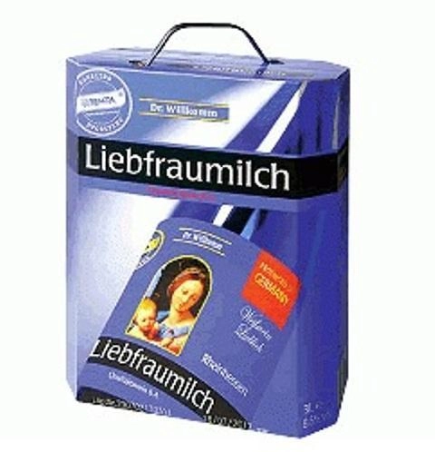 Вино Peter Mertes Liebfraumilch Ella Петер Мертес Молоко Мадонны Элла в упаковке 750 мл