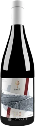 Вино  Le K2  Мерло 713 Серия 2023 750 мл 13,5%