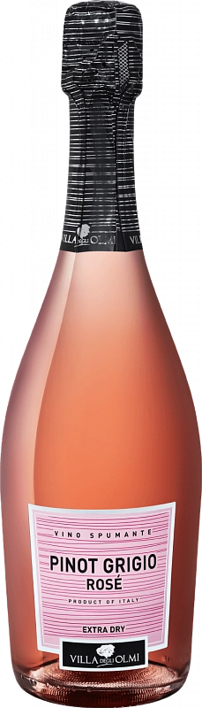 Игристое вино Villa degli Olmi  Pinot Grigio Rose   DOC Spumante Extra Dry    750 мл