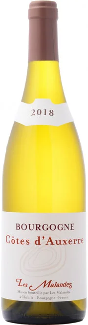 Вино Domaine des Malandes  Bourgogne  Cote d'Auxerre Les Malandes  AOC  Домен де Маланде  Бургонь Кот д'Оссер  Ле Маланде  2018  750 мл