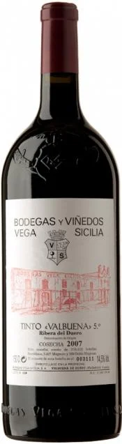 Вино Ribera del Duero DO Valbuena 5 1994 750 мл