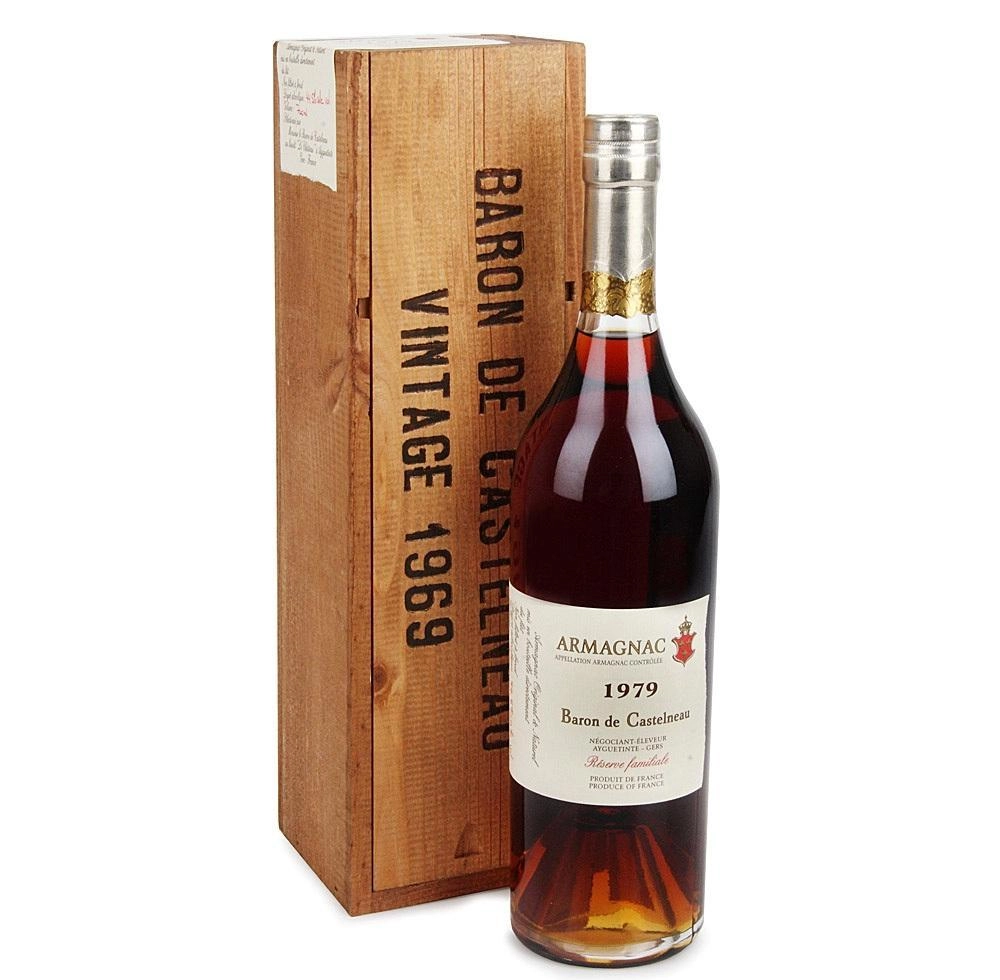 Арманьяк Armagnac Baron de Castelneau  1979 700 мл